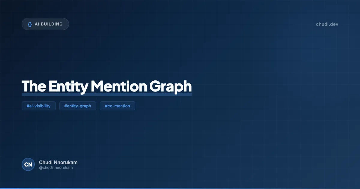 The Entity Mention Graph
