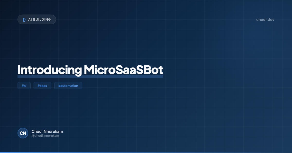 I Built an AI That Ships SaaS Products: Here's Everything That Happened