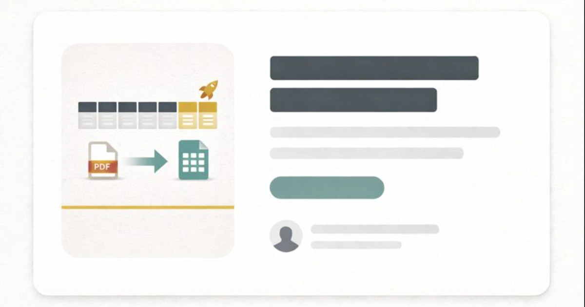 From Pain Point to MVP: I Built StatementSync in One Week